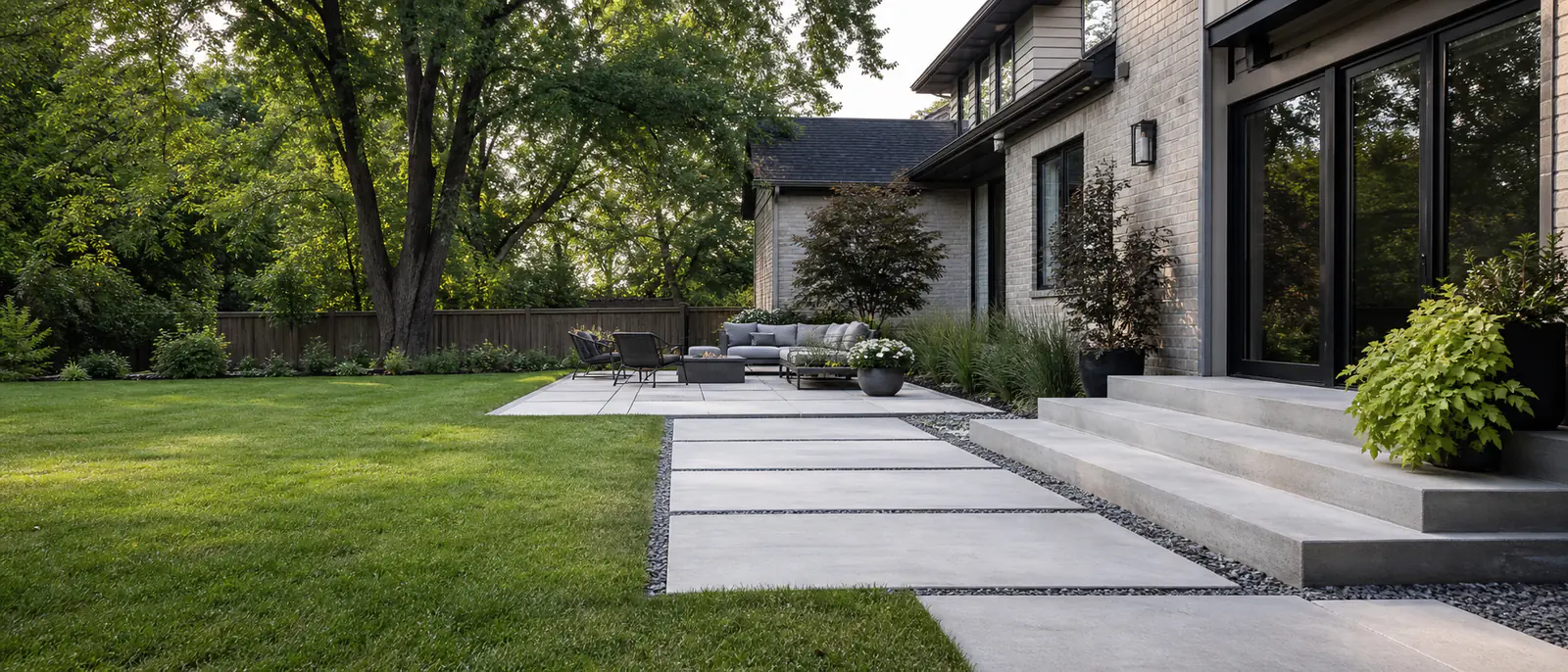 Faq residential concrete setting.